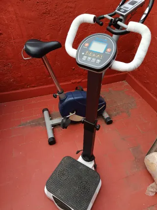 Bicicleta Estática BH Azul