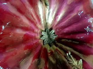 ANTIGUO VINTAGE CENTRO BRONCE GRANDE B E