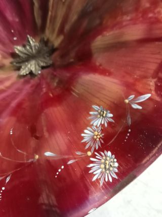 ANTIGUO VINTAGE CENTRO BRONCE GRANDE B E