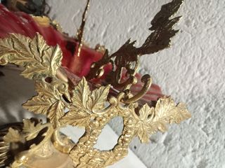 ANTIGUO VINTAGE CENTRO BRONCE GRANDE B E