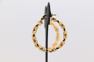 PENDIENTES ARO RIZADO GRECA