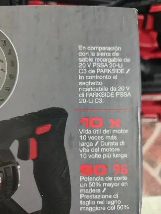 Sierra de sable Performance