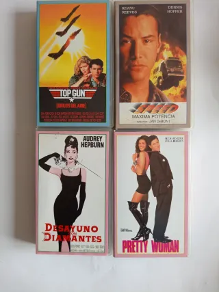 14 Películas VHS Variadas + Regalo