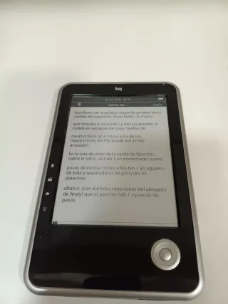 BQ Cervantes Lite pantalla mal