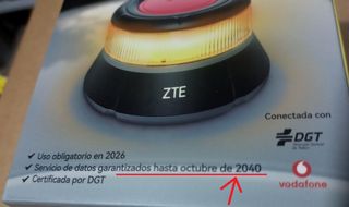 BALIZA ZTE NUEVA V16 GEOLOCALIZABLE HOMOLOGADA DGT