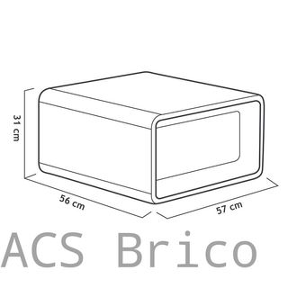 Muebles Jardín Venus Tete a Tete Grafito