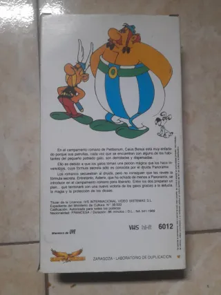 Astérix el Gladiador VHS