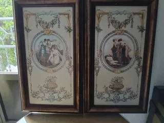 Juego de 2 cuadros decorativos