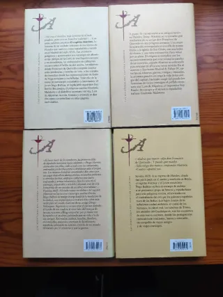 4 libros del Capitán Alatriste.