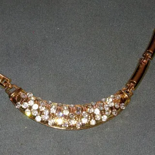 ‼️Collana Vintage acciaio placcato Oro