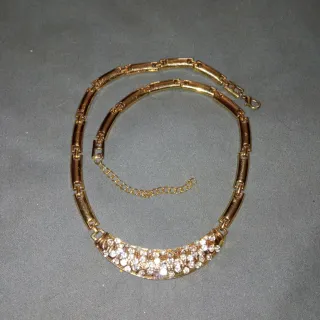 ‼️Collana Vintage acciaio placcato Oro