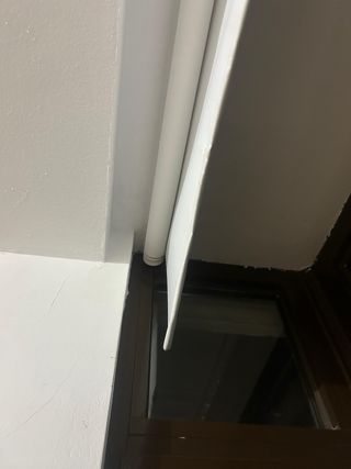 Estor enrollable Leroy Merlin blanco Opaco