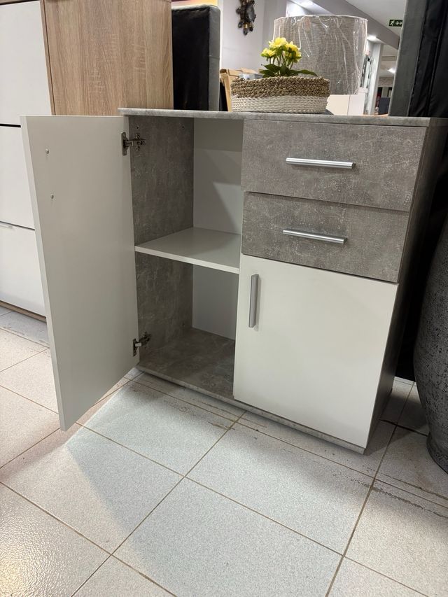 Recibidor Jhoana Blanco con Gris