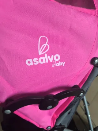 Sillita de paseo Asalvo Baby rosa casi sin uso