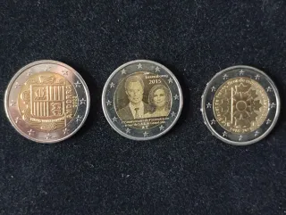 Lote monedas 2€ Conmemorativas
