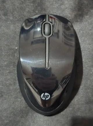 Mouse Logitech + HP Nero