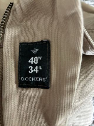 Pantalón Dockers Beige 40W 34L