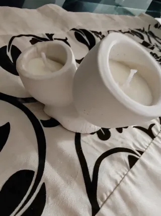 Vasetto candele abbraccio mamma e figlio