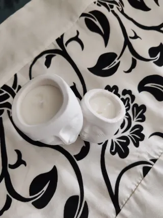 Vasetto candele abbraccio mamma e figlio