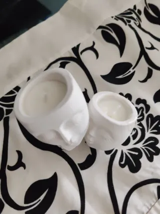 Vasetto candele abbraccio mamma e figlio