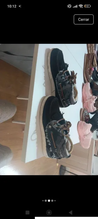 Mocasines Dolfie negros talla 36