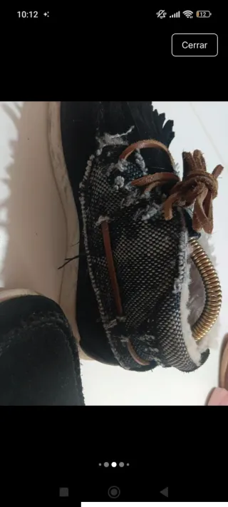 Mocasines Dolfie negros talla 36