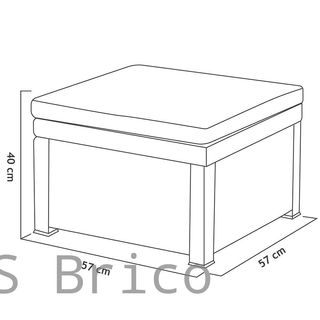 Muebles Jardín Manhattan Grafito