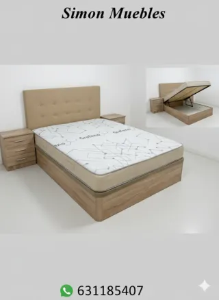 Canapé abatible Simon Muebles