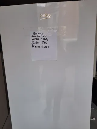 Nevera Beko 169x54x58cm - 120€