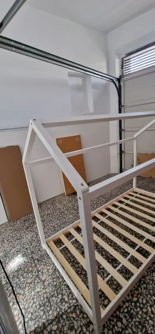Oferta flash Estructura de cama forma de casa
