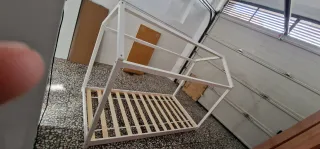 Oferta flash Estructura de cama forma de casa