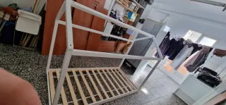 Oferta flash Estructura de cama forma de casa