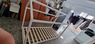 Oferta flash Estructura de cama forma de casa