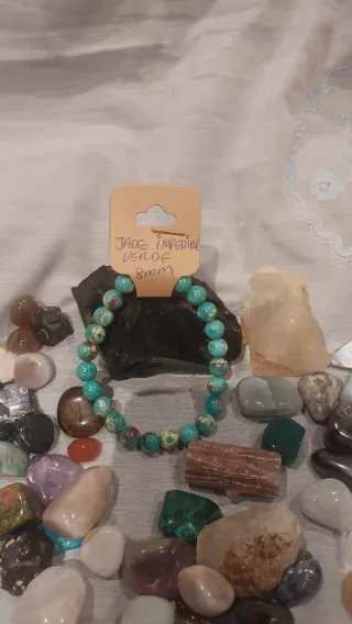 Pulsera Jade Imperial Verde 8mm