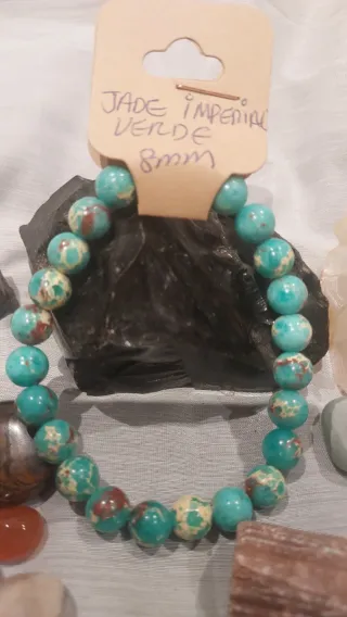 Pulsera Jade Imperial Verde 8mm