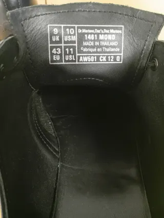 Dr. Martens 1461 Mono Black