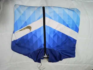 Conjunto deportivo hombre azul y blanco