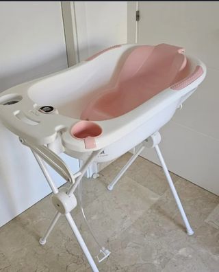Bañera bebé con termómetro