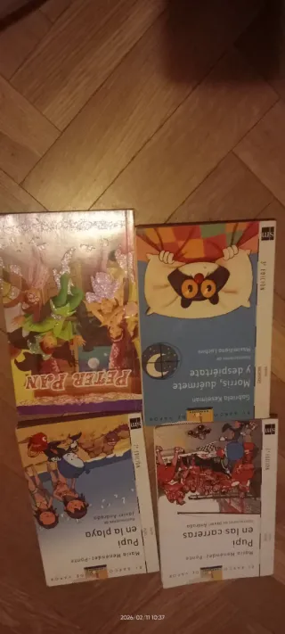 Tres libros de juegos de siempre