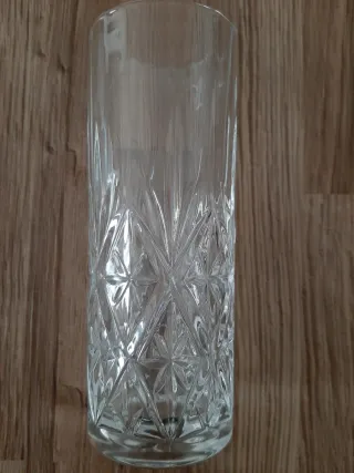 Sei bicchieri tumbler in cristallo. Nuovi