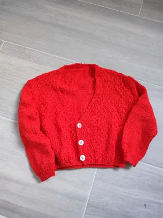 Chaquetilla punto niña 12/18 meses