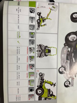 GRILLO FD 450 Cortacésped Profesional