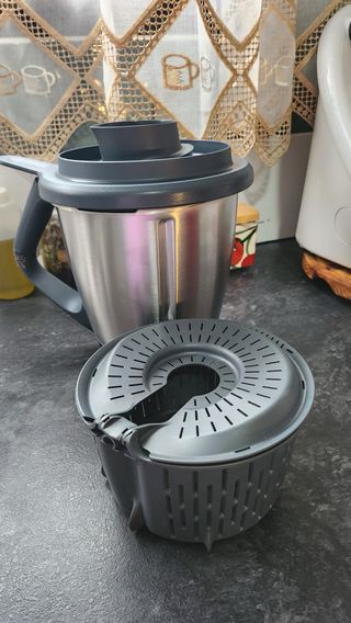 Vaso TM6 Nuevo, cestillo cuchillas, cubilete, tapa