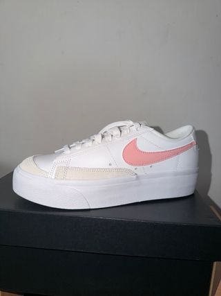 Zapatillas Nike Blazer Platform Rosa Blanco
