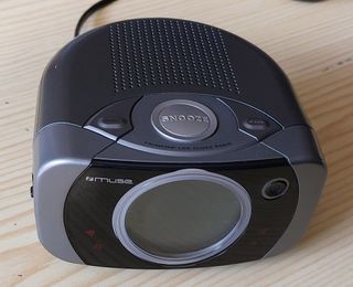 Radio Despertador Muse Negro/Gris