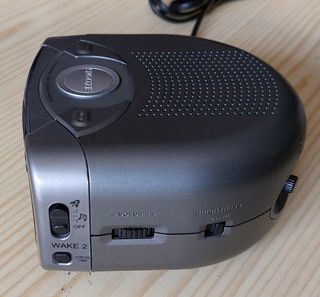 Radio Despertador Muse Negro/Gris