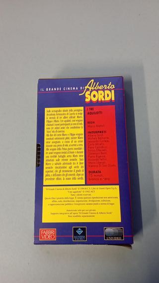 I Tre Aquilotti Alberto Sordi Vhs