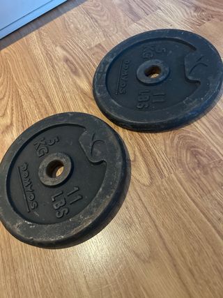 Discos de Pesas Domyos 5KG (11 LBS)