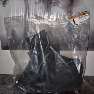 Botas Altas Zara Piel Negras