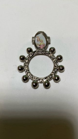 Rosario de dedo con cruz